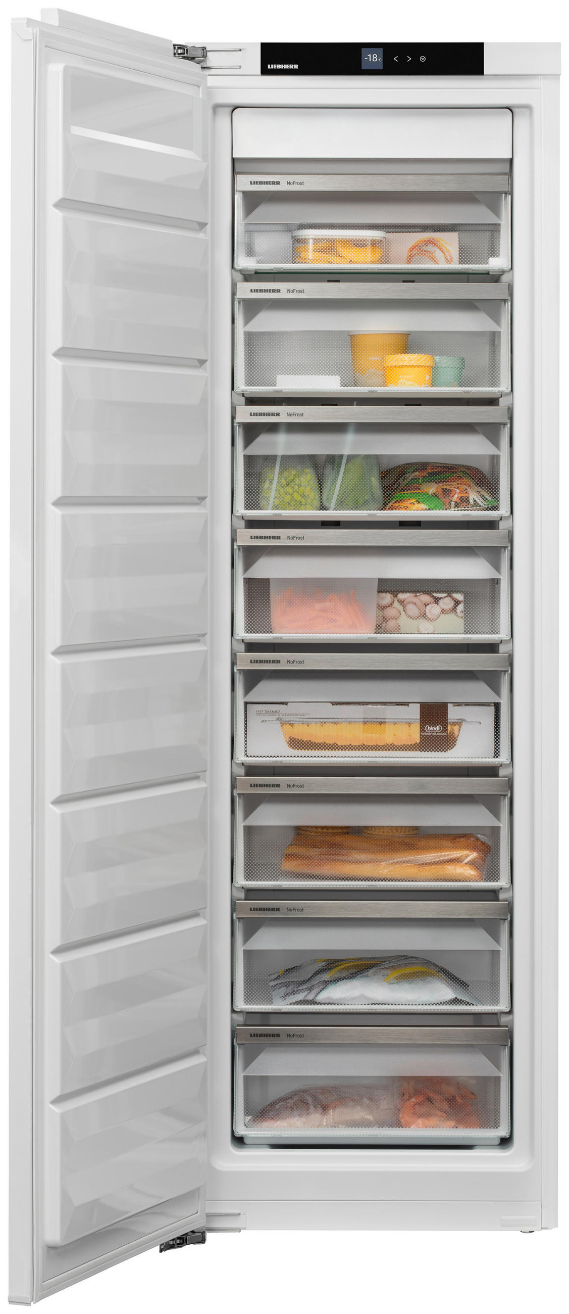 EINBAUGEFRIERSCHRANK SIFNe 5108  - Weiß, Basics, Metall (55,9/177/54,6cm) - Liebherr