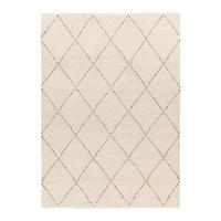 FLACHWEBETEPPICH 160/230 cm My Freya  - Creme, Basics, Textil (160/230cm)