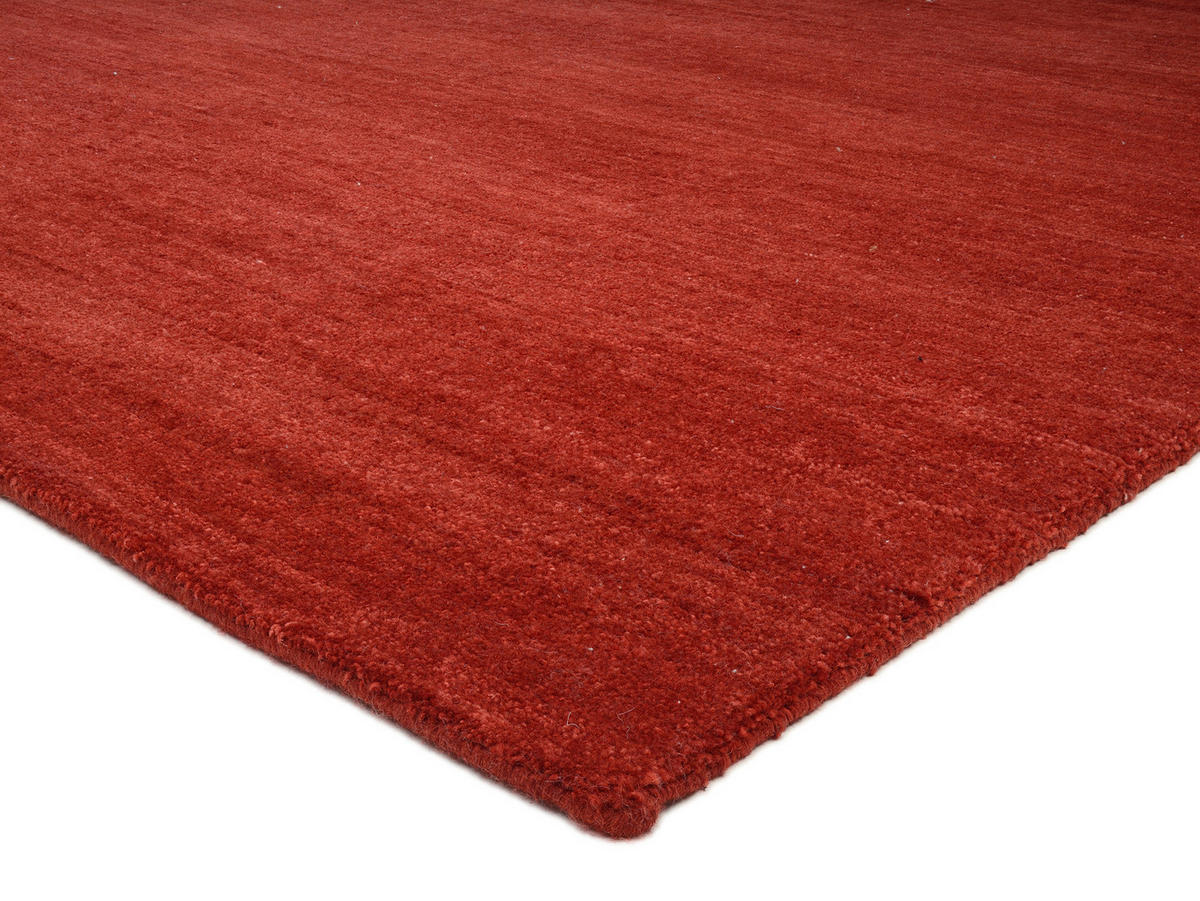 WOLLTEPPICH 250/350 cm Rot  - Rot, Natur, Textil (250/350cm) - Cazaris