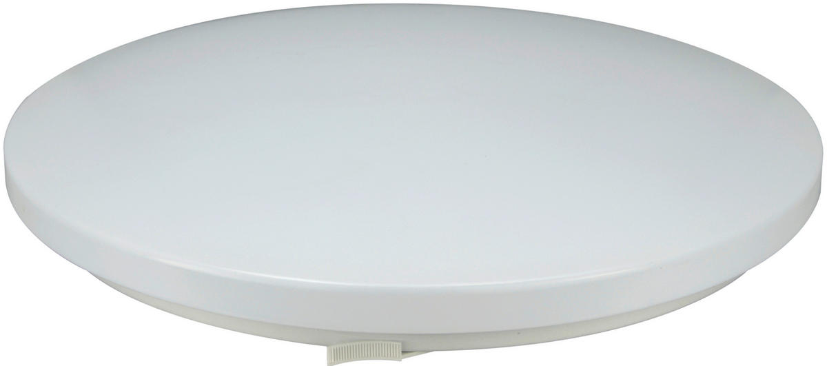 LED-DECKENLEUCHTE white² 38/5,7 cm   - Weiß, Basics, Kunststoff/Metall (38/5,7cm)