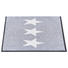 FUßMATTE 40/60 cm Stern Grau, Weiß - Weiß/Grau, Basics, Kunststoff/Textil (40/60cm) - Esposa FUßMATTE 40/60 cm Stern Grau, Weiß - Weiß/Grau, Basics, Kunststoff/Textil (40/60cm) - Esposa