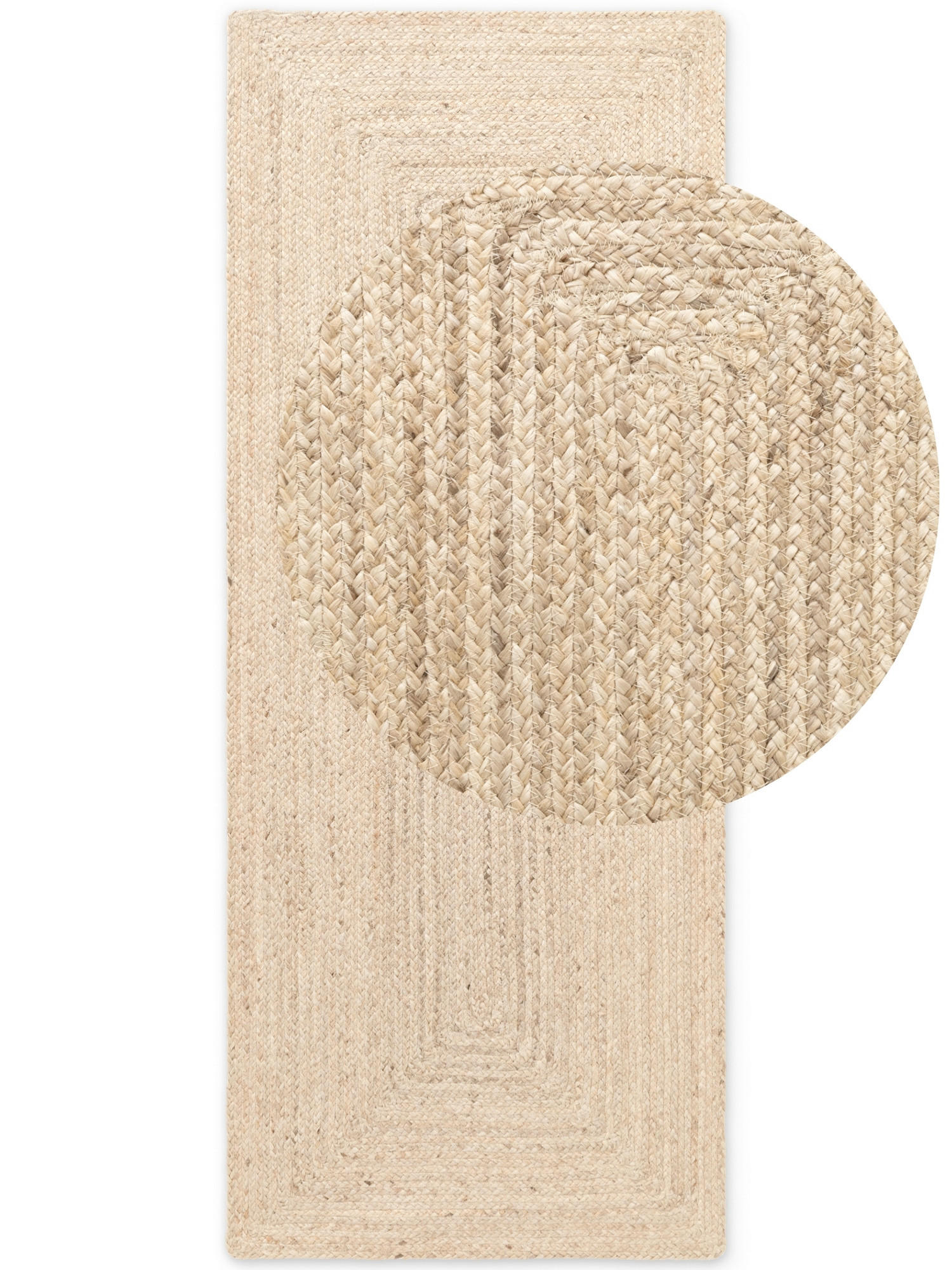 LÄUFER 80/200 cm Juno  - Creme, Basics, Textil (80/200cm) - Hanse Home