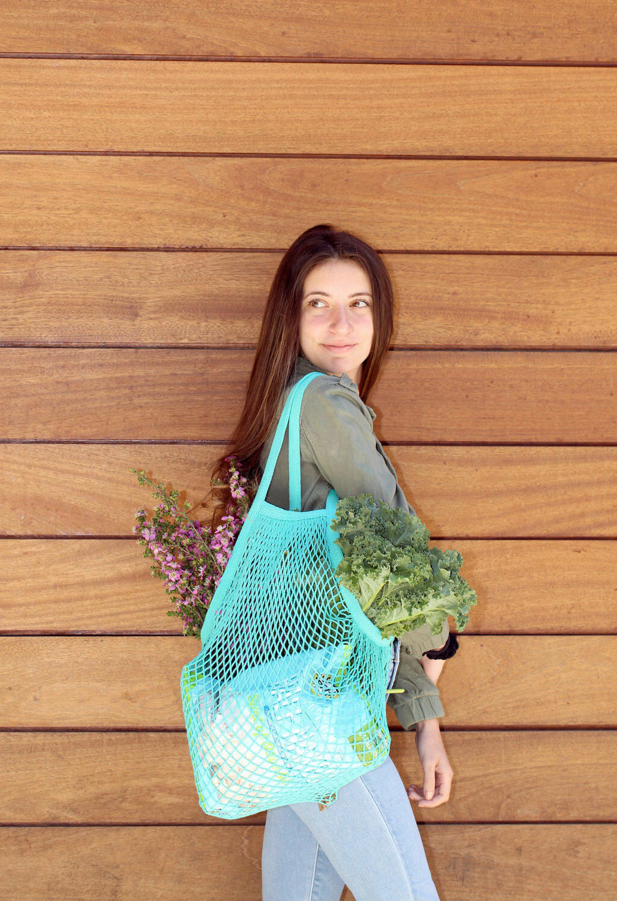 HÁLÓS TÁROLÓ - többszínű, Basics, természetes anyagok (6/11/12cm) - Kikkerland