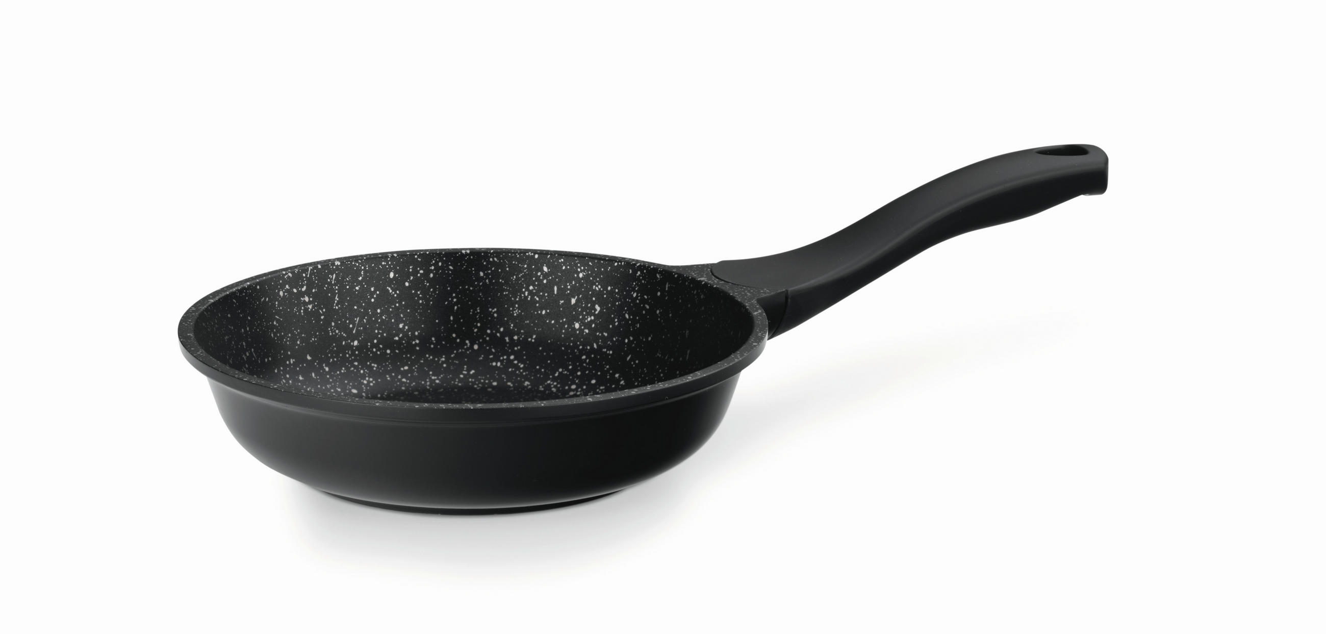 BRATPFANNE  - Schwarz, KONVENTIONELL, Metall (20/5cm) - Kela