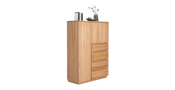 KOMMODE 100/143,1/41 cm Kernbuche teilmassiv  - Buchefarben, Trend, Holz/Holzwerkstoff (100/143,1/41cm) - Linea Natura