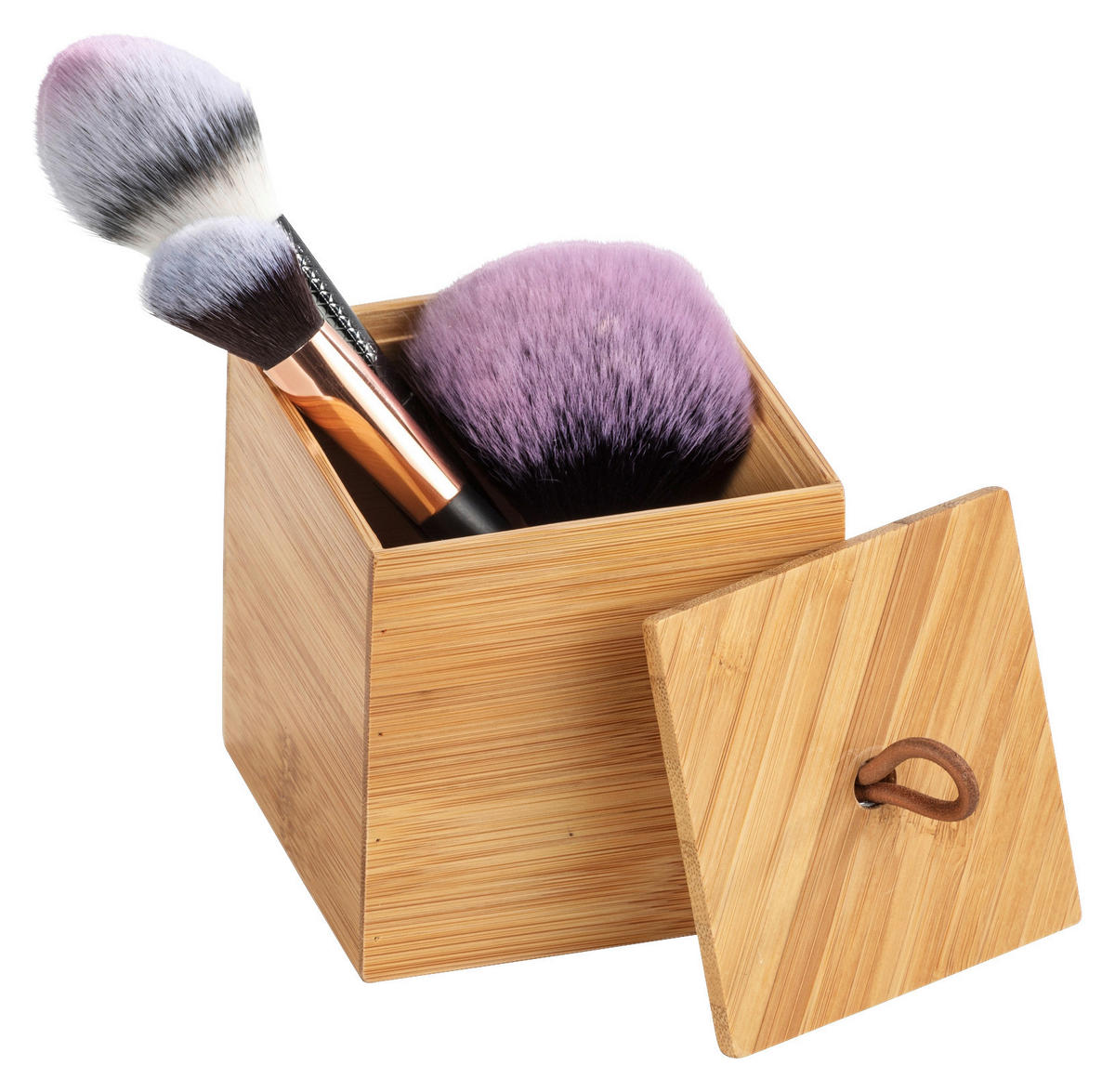ORGANIZÉR hnedá - hnedá, Basics, drevo (9/9/9cm)