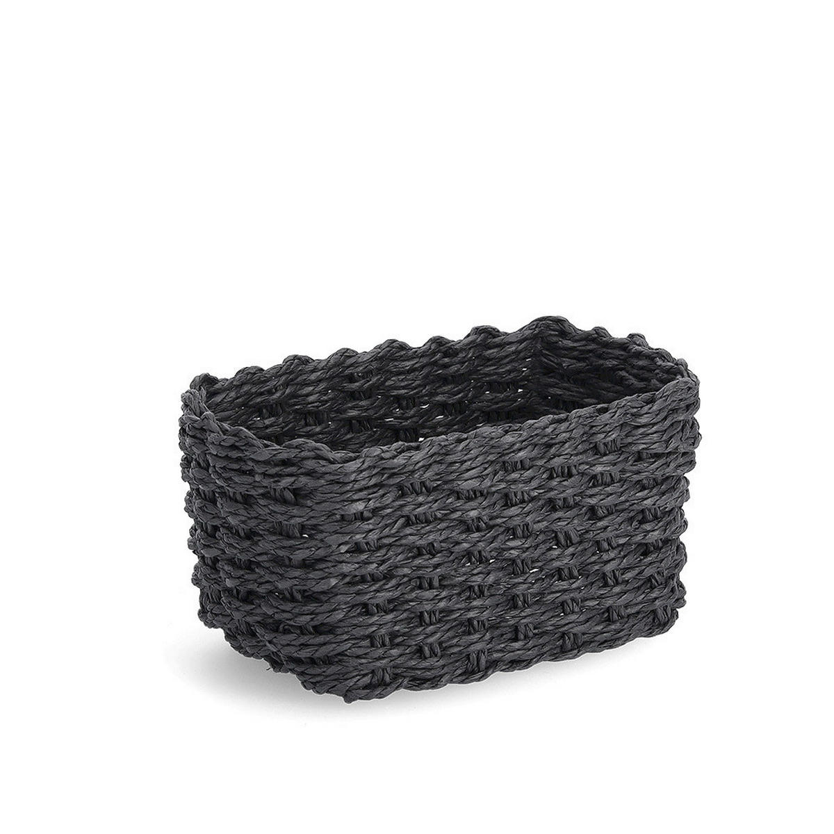 KORBSET - Dunkelgrau, Basics, Textil (24/18/13cm)