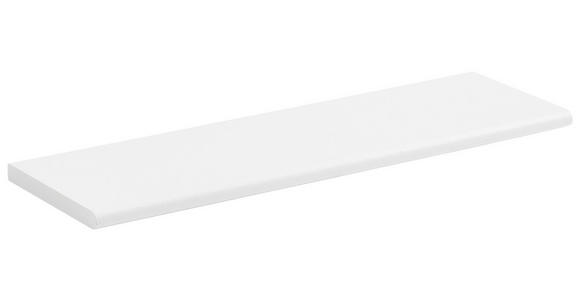WANDBOARD in 60/1,8/18 cm Weiß Hochglanz  - Weiß Hochglanz, KONVENTIONELL, Holzwerkstoff (60/1,8/18cm) - Xora