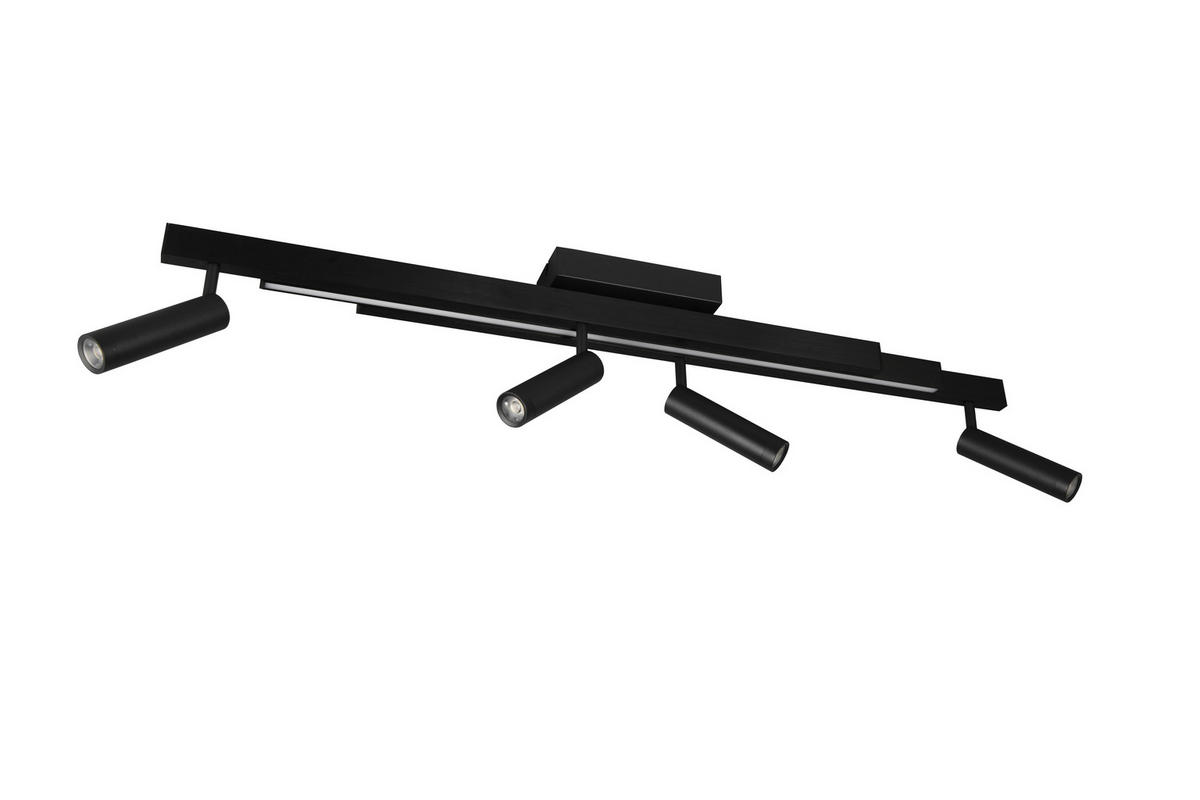LED-STRAHLER - Schwarz, Basics, Metall (133/23/8,5cm) - Trio Leuchten