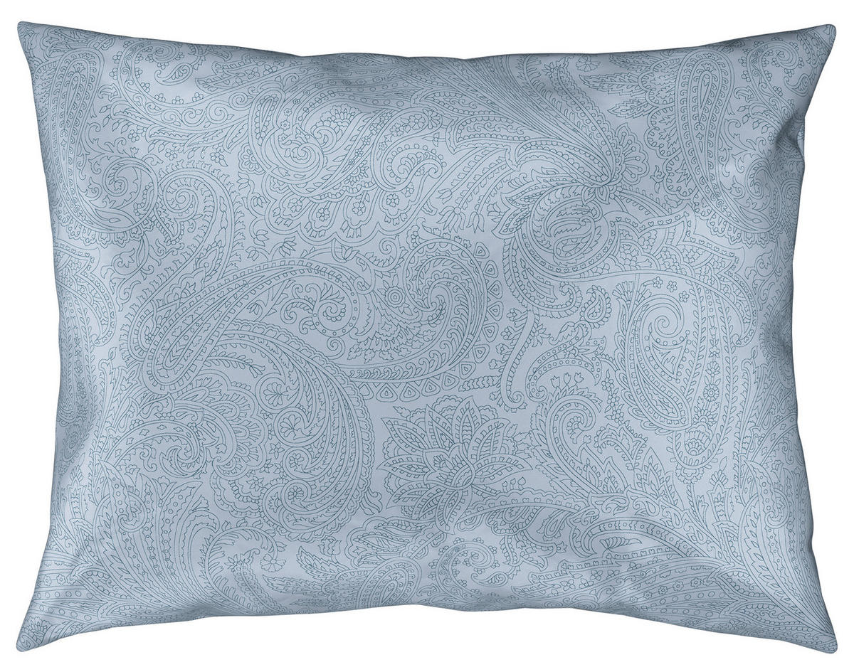 POSTEĽNÁ BIELIZEŇ, satén, modrá, 140/200 cm - modrá, Konventionell, textil (140/200cm) - Bio:Vio