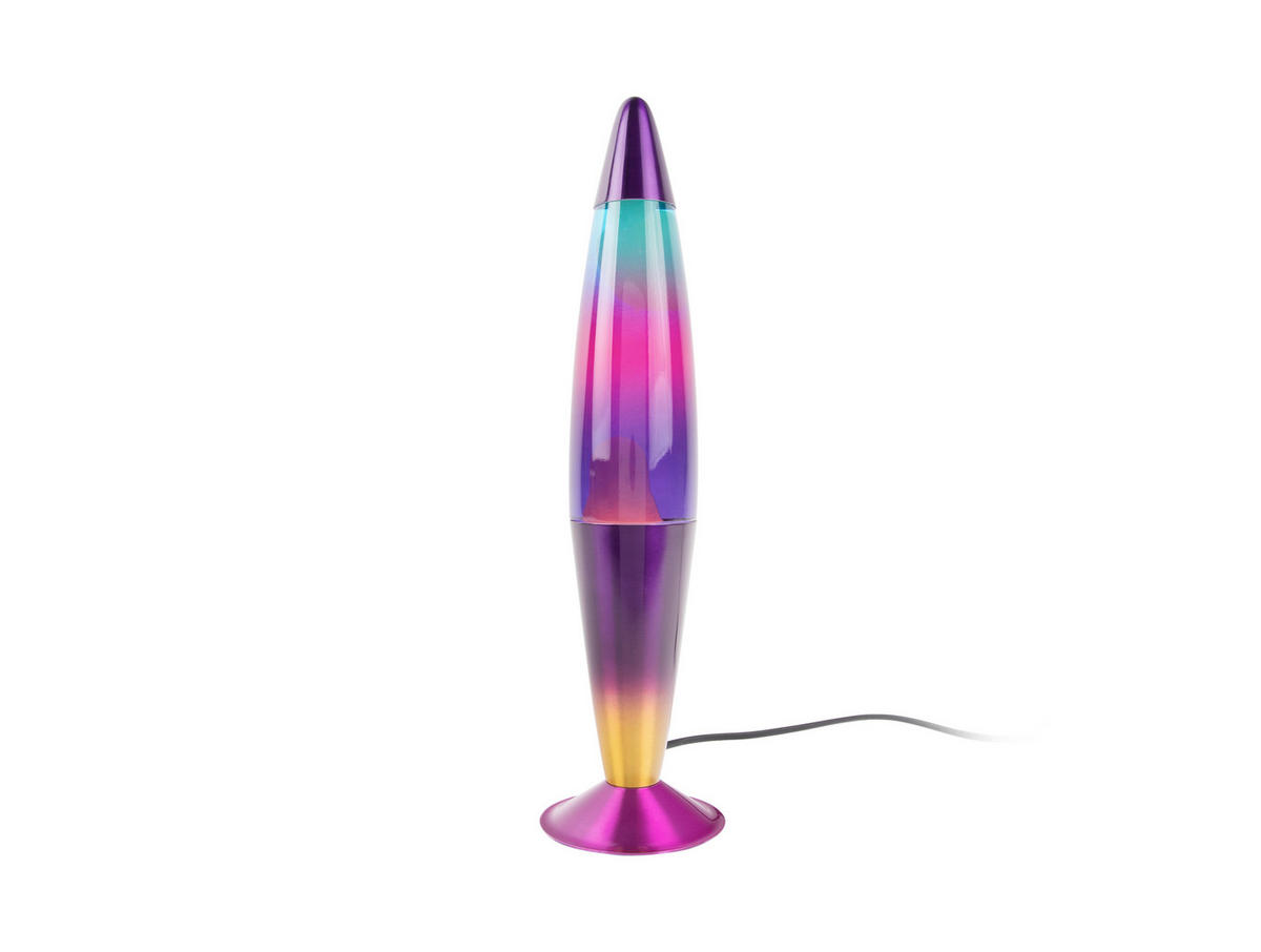 LAVALEUCHTE Funky Rocket 10/10/41.5 cm   - Multicolor, Basics, Glas (10/10/41.5cm) - Leitmotiv