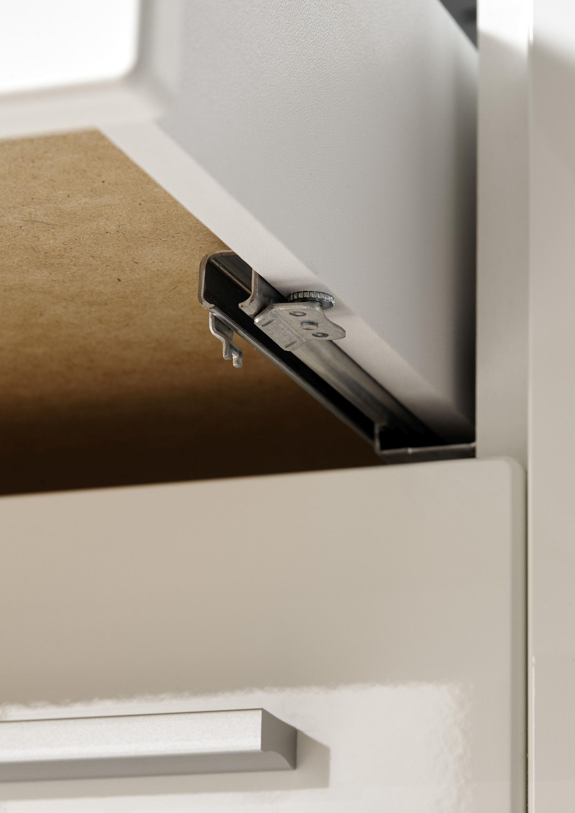 KÜCHENBLOCK Weiß E-Geräte, Spüle, Geschirrspüler   - Weiß, MODERN (120/200cm) - Carryhome