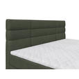 BOXBETT 160/200 cm  in Dunkelgrün  - Dunkelgrün/Schwarz, KONVENTIONELL, Holz/Kunststoff (160/200cm) - Carryhome
