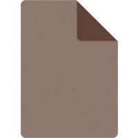 PLÉD 140/200 cm  - barna, Basics, textil (140/200cm) - Bio:Vio