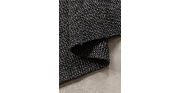 JUTETEPPICH 80/150 cm Bouclé  - Schwarz, Basics, Textil (80/150cm) - Linea Natura