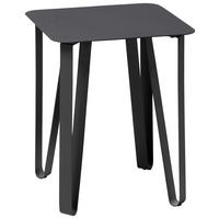 ODKLÁDACÍ STOLEK, černá - černá, Design, kov (40/40/50cm) - Xora