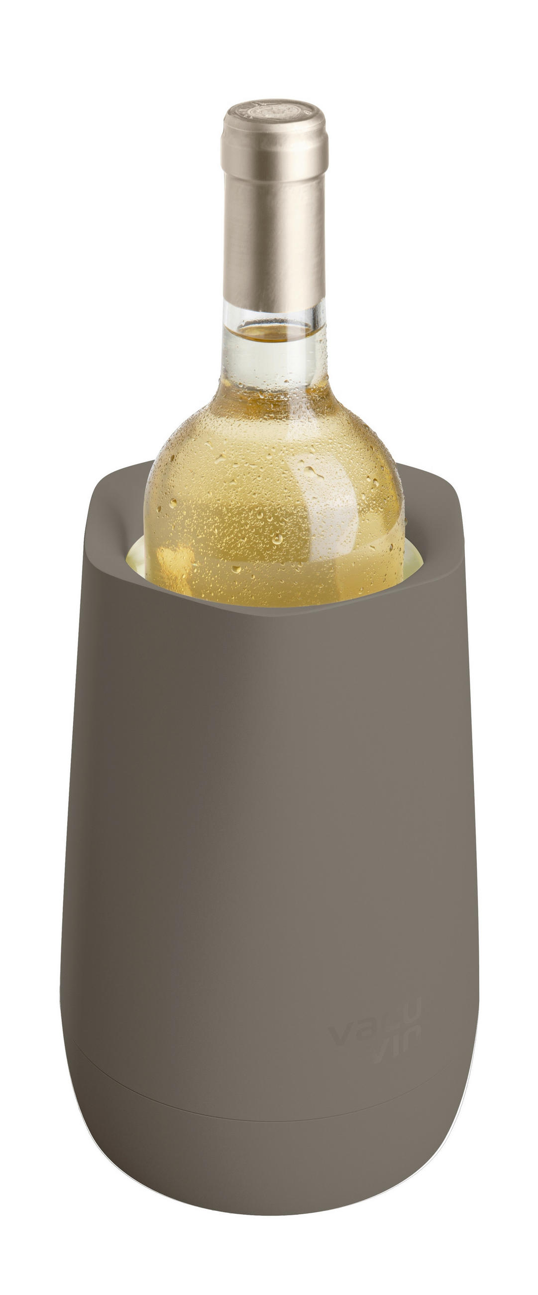 FLASCHENKÜHLER - Grau, Basics, Kunststoff (13.6/13.6/21.3cm) - Vacu Vin