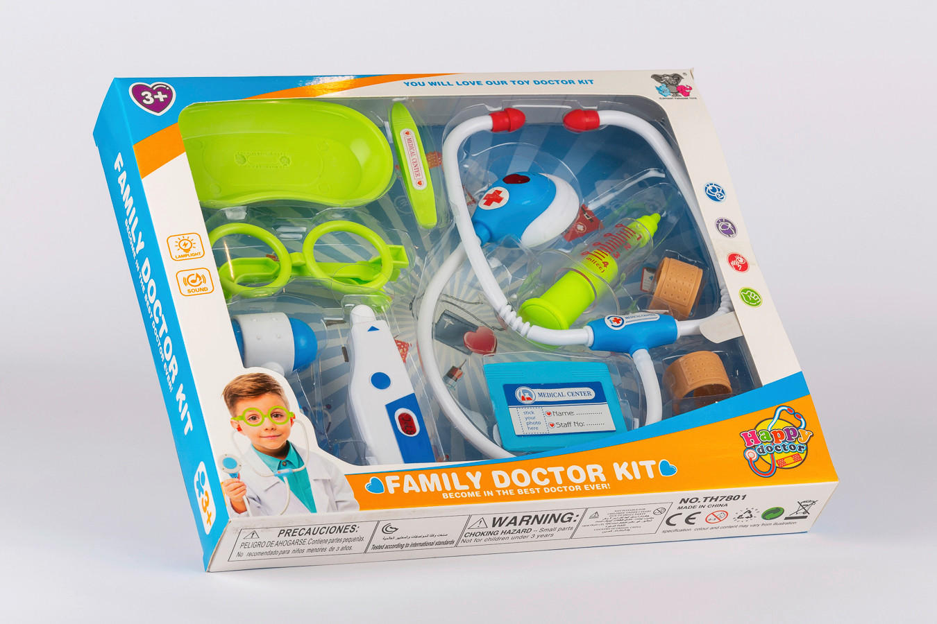 DEČJI DOKTORSKI SET U KOFERU - višebojna, Osnovno, plastika (32/27/5cm)