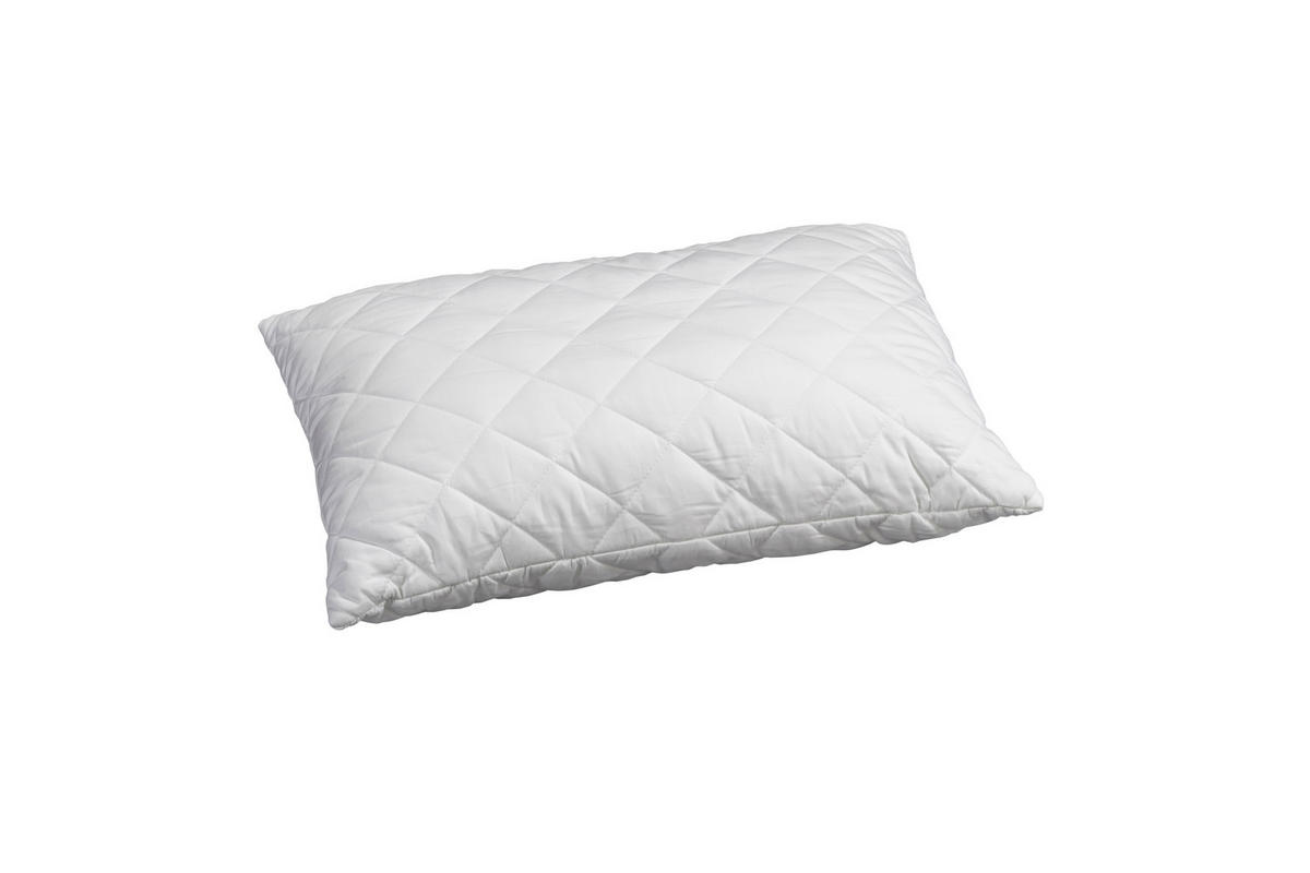 KOPFKISSEN 65/100 cm  - Weiss, Basics (65/100cm) - Billerbeck