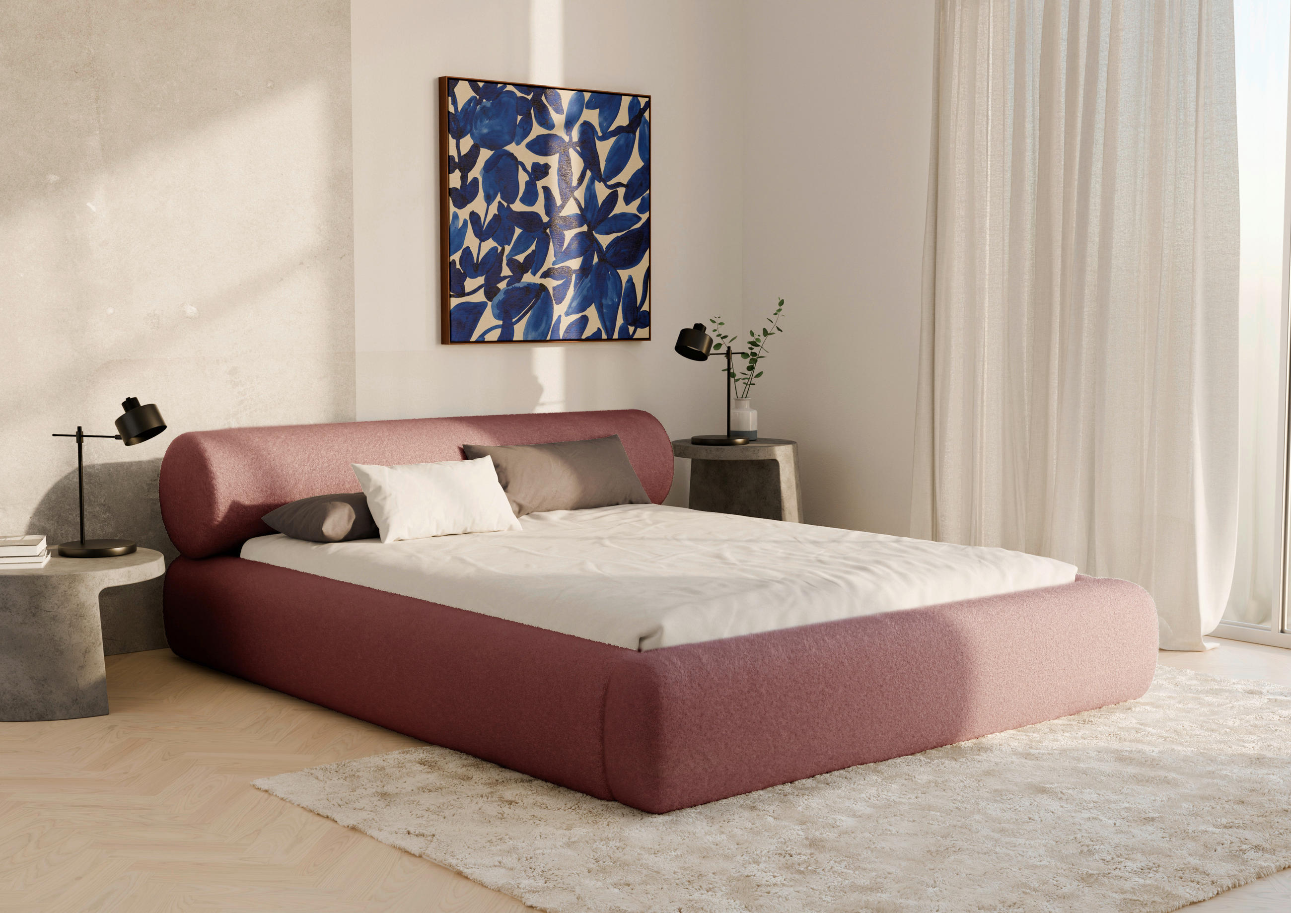 POLSTERBETT - Design (180/200cm) - Chameo