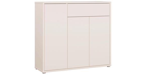 SCHUHSCHRANK  in 109,2/99,1/34,9 cm  - Sandfarben/Grau, MODERN, Holzwerkstoff/Kunststoff (109,2/99,1/34,9cm) - Carryhome