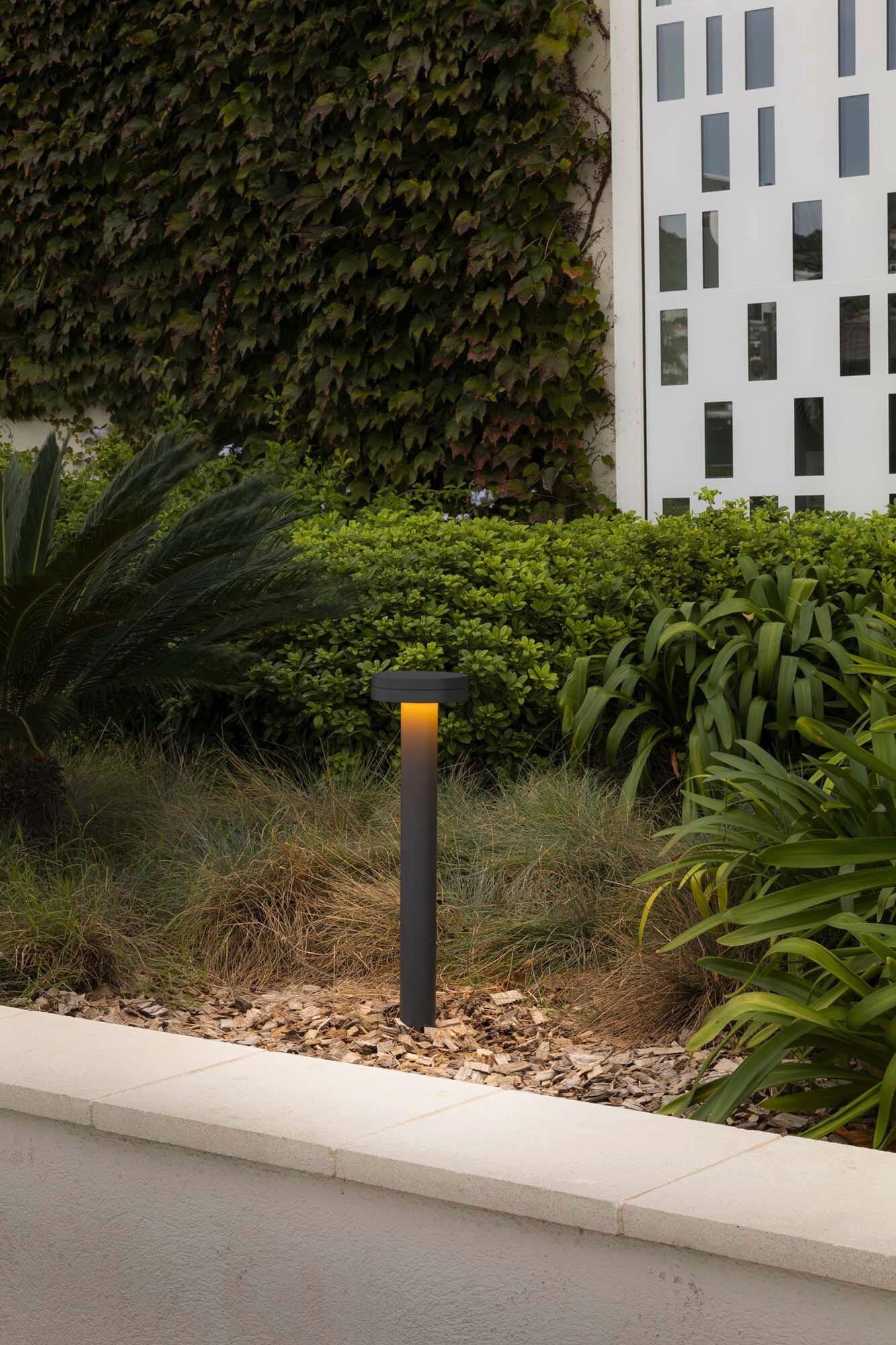 POLLERLEUCHTE 16/16/60 cm   - Dunkelgrau, Design, Metall (16/16/60cm)