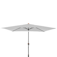 SENČNIK - antracit/svetlo siva, Basics, kovina/tekstil (300/200cm) - Doppler