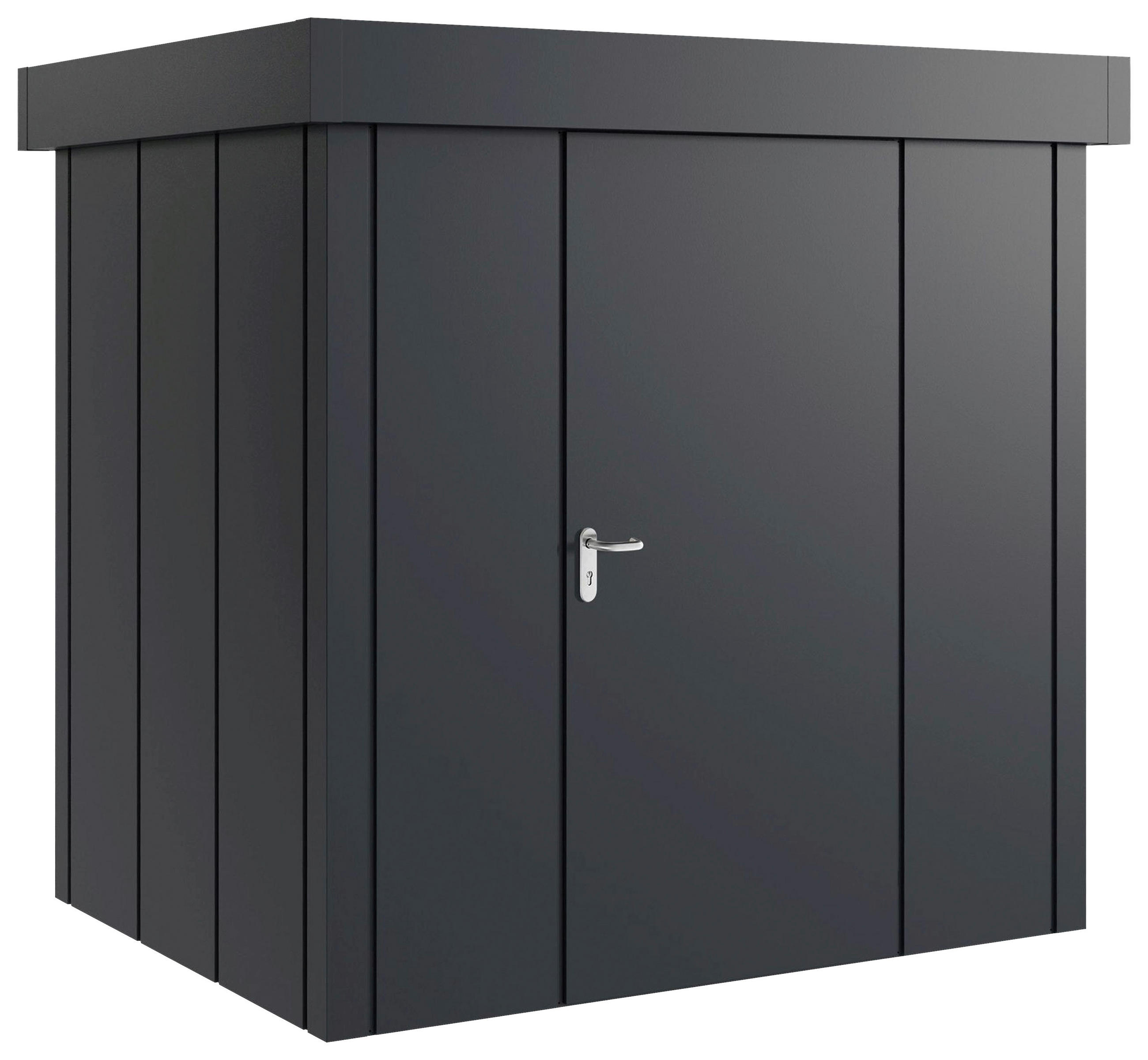 GERÄTEHAUS 229/220/181 cm  - Anthrazit, Basics, Metall (229/220/181cm)