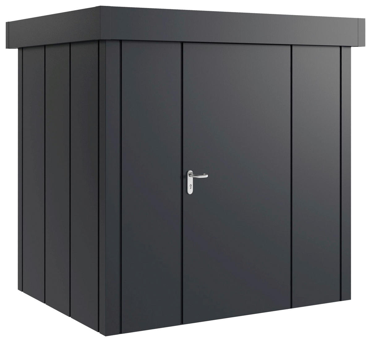 GERÄTEHAUS 229/220/181 cm  - Anthrazit, Basics, Metall (229/220/181cm)