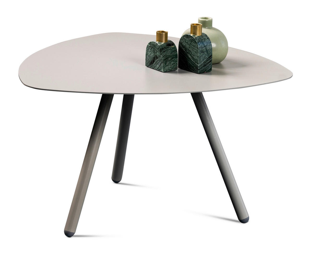 BEISTELLTISCH 60/60/35 cm Grau  - Anthrazit/Grau, Design, Metall (60/60/35cm) - Xora