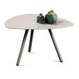 BEISTELLTISCH in Metall 60/60/35 cm  - Grau, Design, Metall (60/60/35cm) - Xora