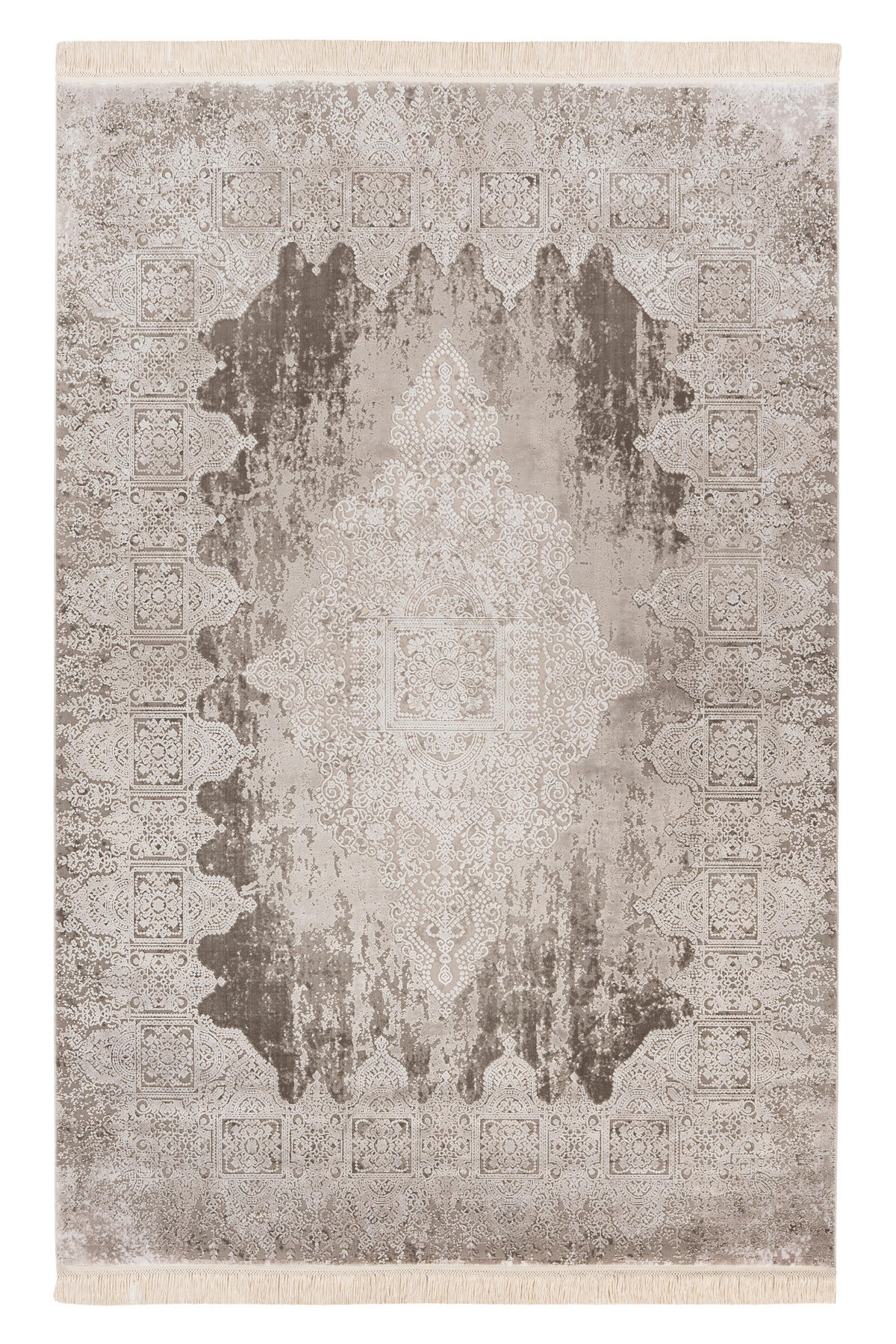 TKANÝ KOBEREC, 160/230 cm, barvy stříbra - barvy stříbra, Trend, textil/plast (160/230cm) - Pierre Cardin