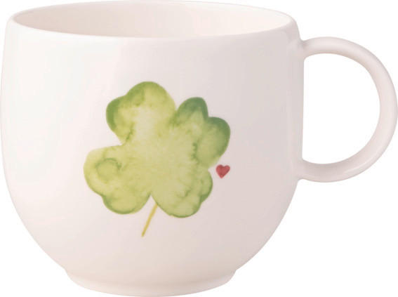 KAFFEEBECHER With Love  290 ml   - Weiß, LIFESTYLE, Keramik (12,5/9,5/8,5cm) - Villeroy & Boch