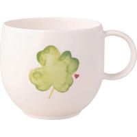 KAFFEEBECHER With Love  290 ml   - Weiß, LIFESTYLE, Keramik (12,5/9,5/8,5cm) - Villeroy & Boch
