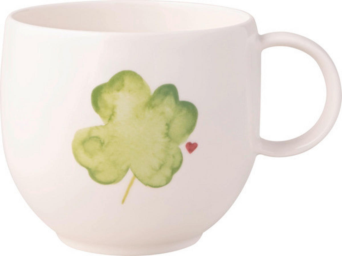 KAFFEEBECHER With Love  290 ml   - Weiß, LIFESTYLE, Keramik (12,5/9,5/8,5cm) - Villeroy & Boch