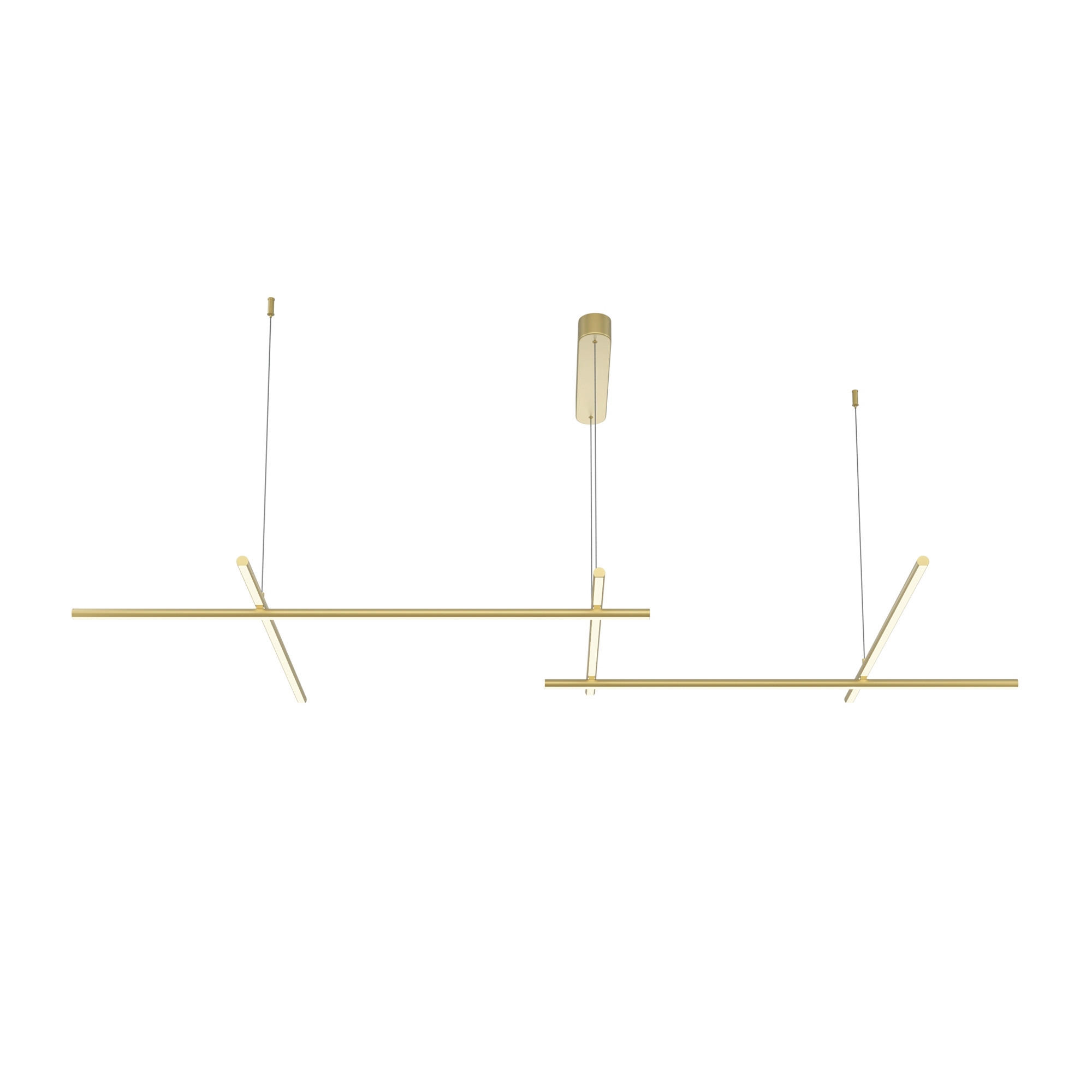 PENDELLAMPA Radiance 172,4/310/73,5 cm  - vit, Design, plast (172,4/310/73,5cm) - MAYTONI