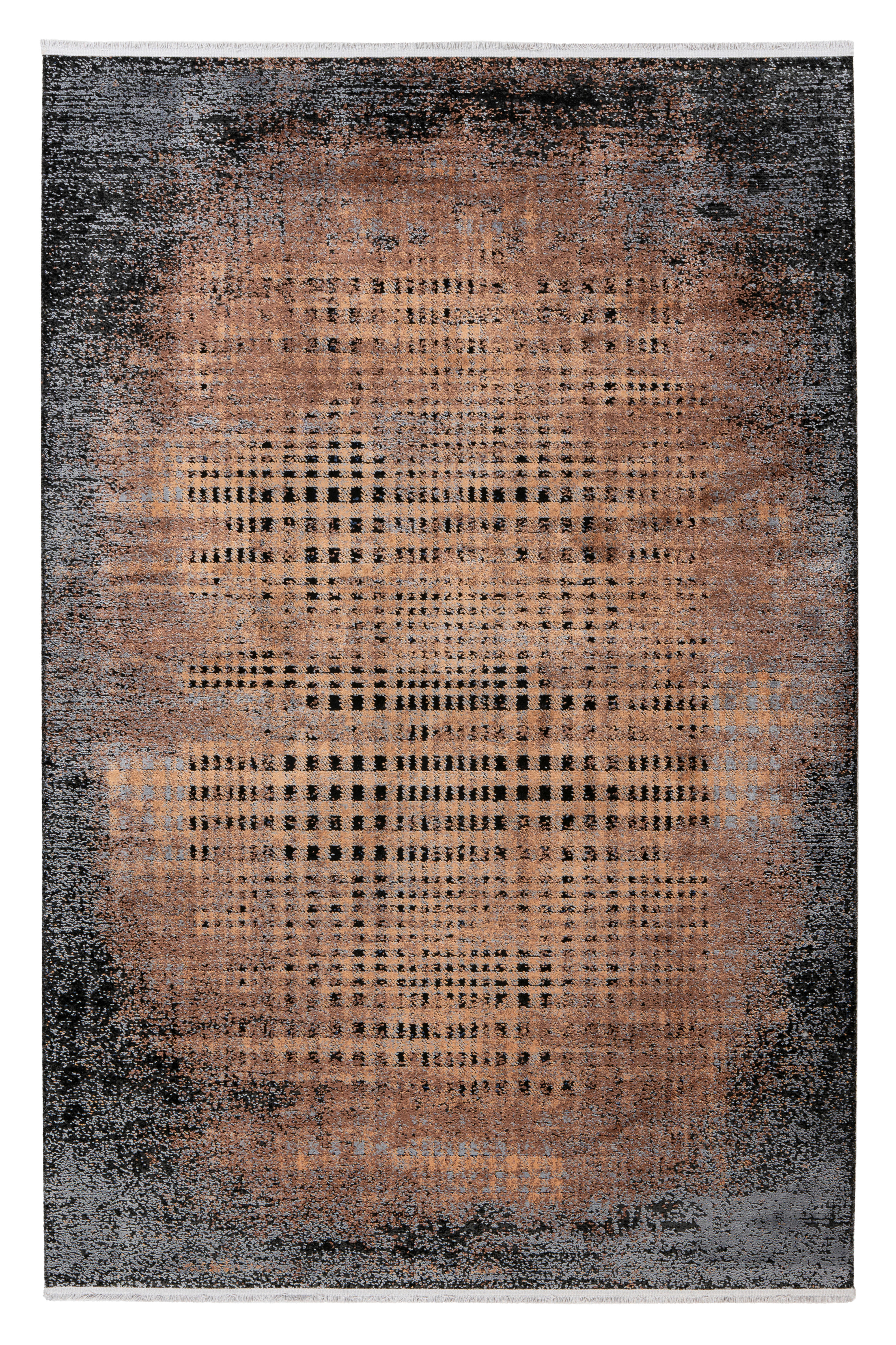 TKANÝ KOBEREC, 160/230 cm, terracotta - terracotta, Trend, textil/plast (160/230cm)