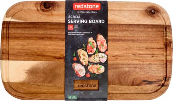 DASKA ZA SEČENJE - boja akacije, Osnovno, drvo (49/28cm)