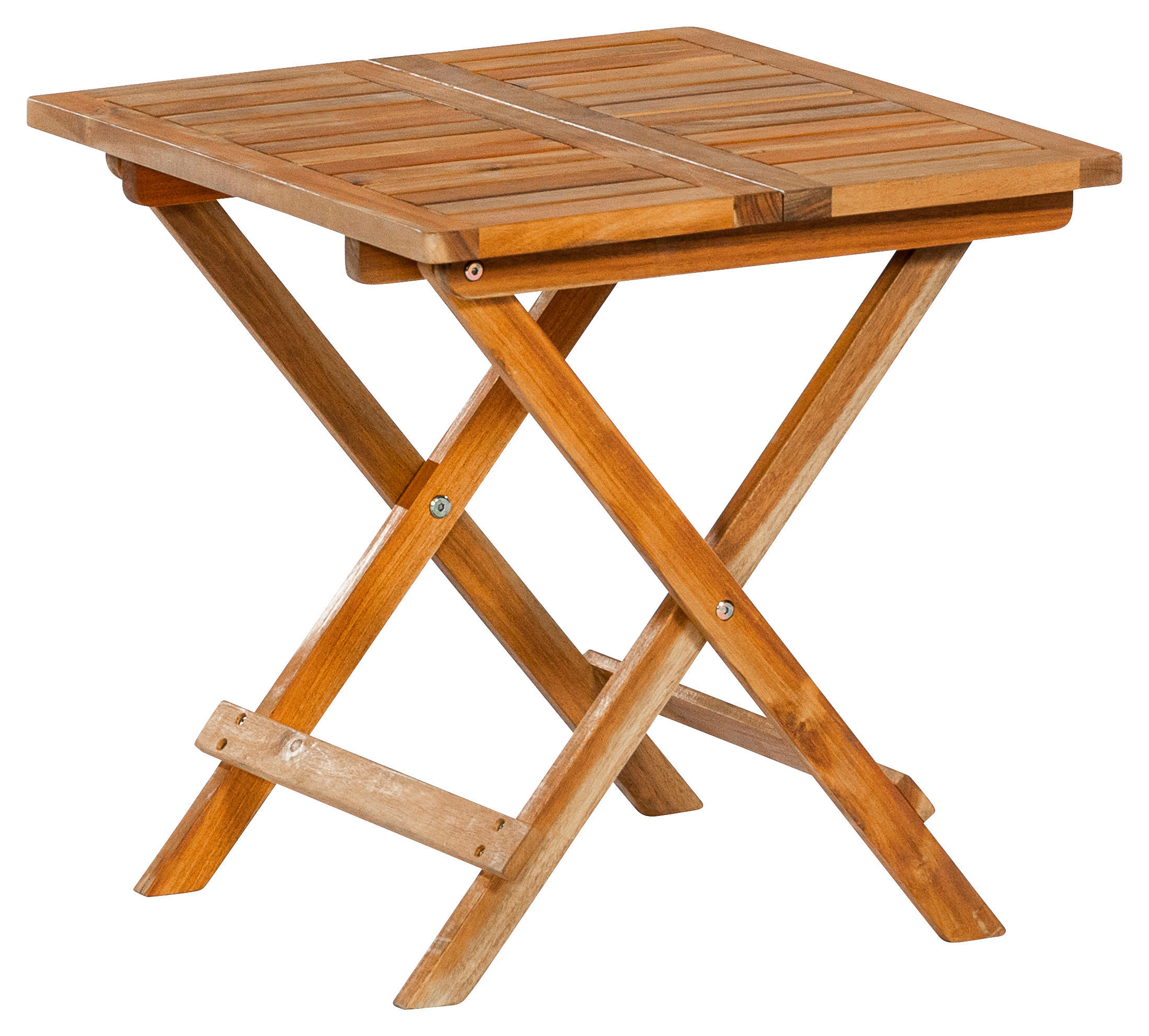 GARTENBEISTELLTISCH 50/50/50 cm Holz  - Akaziefarben, KONVENTIONELL, Holz (50/50/50cm) - Gardenson