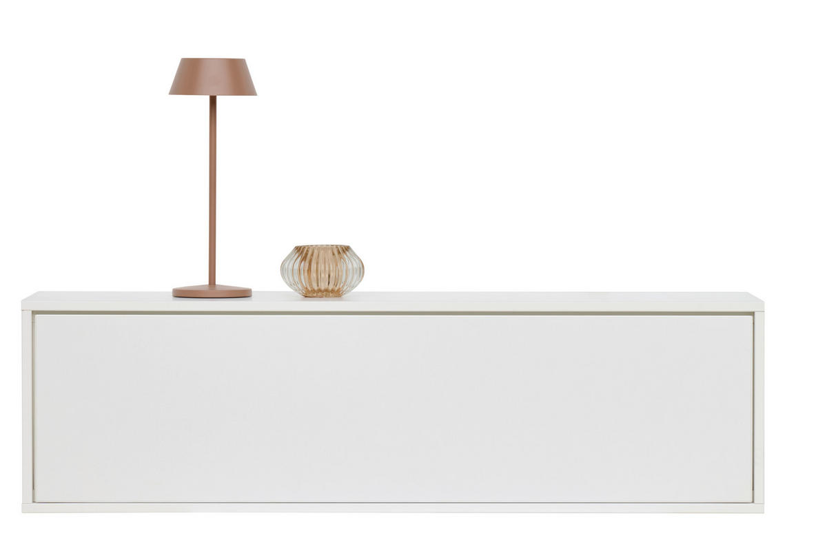HÄNGEELEMENT 90,9/26/26 cm  in Weiß   - Weiß, Design, Holzwerkstoff (90,9/26/26cm) - home24