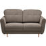 ZWEISITZER-SOFA in Textil Hellbraun - Hellbraun, Design, Holz/Textil (154/90/93cm) - Hom`in ZWEISITZER-SOFA in Textil Hellbraun - Hellbraun, Design, Holz/Textil (154/90/93cm) - Hom`in