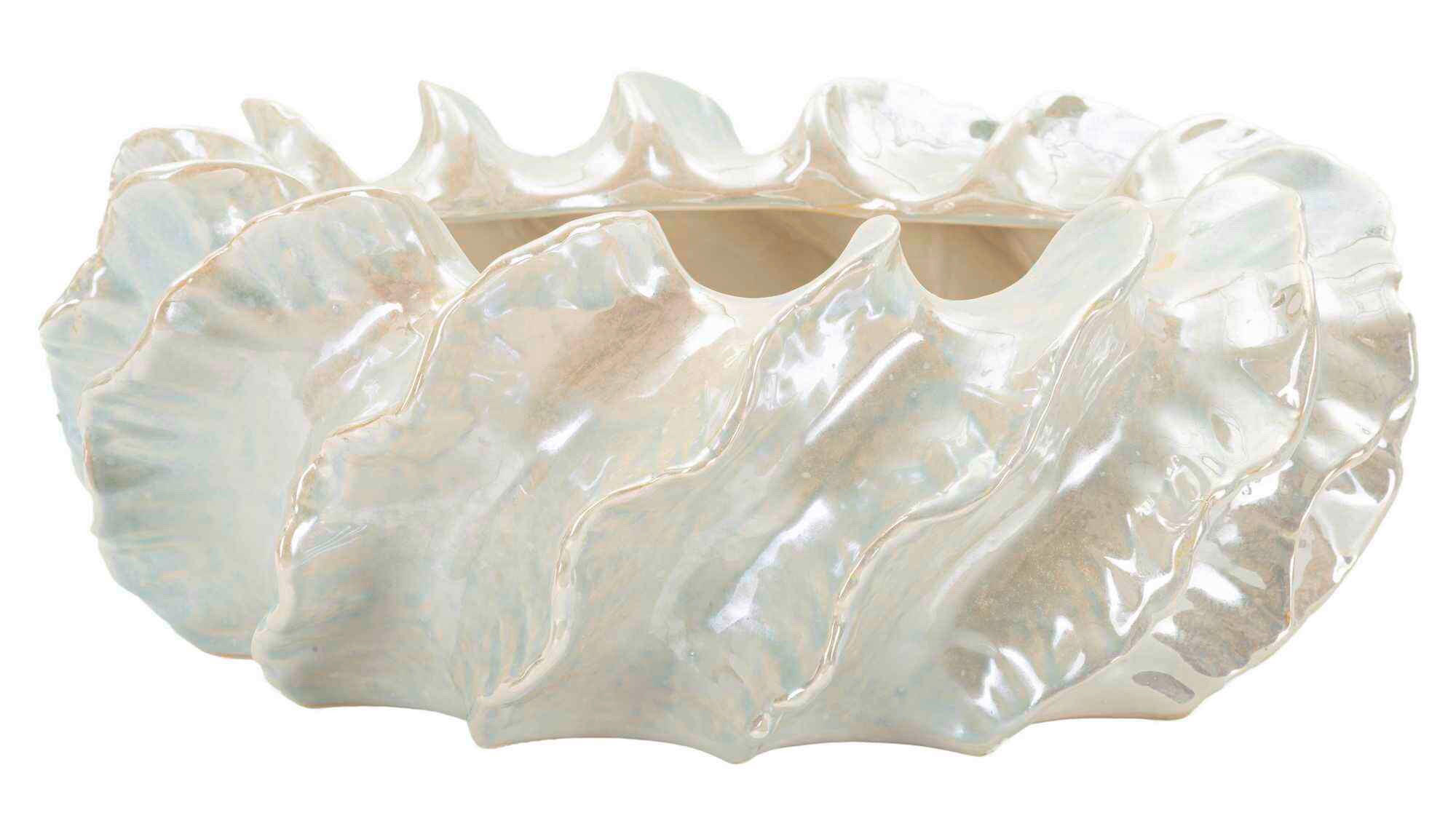 Vase Personnel Basket Perlmutt B: 43,5 Cm