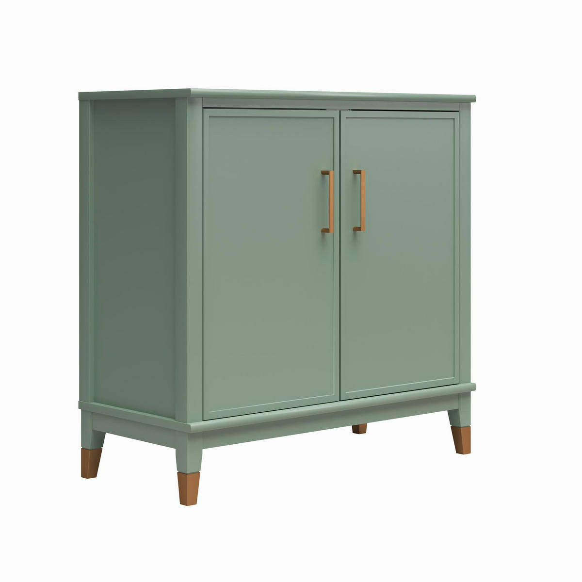 HIGHBOARD Westerleigh  in 86/85/41 cm  - Goldfarben/Hellgrün, Design, Holzwerkstoff/Metall (86/85/41cm) - MID.YOU