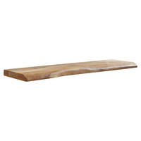 NÁSTENNÝ REGÁL, farba akácie - farba akácie, Modern, drevo (100/4/26cm) - MID.YOU