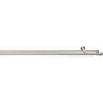 RUNDSTANGENGARNITUR 160 cm  - Edelstahlfarben, Basics, Metall (160cm) - Homeware