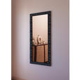 WANDSPIEGEL 72/172/3 cm    in rechteckig  - Schwarz Hochglanz, Design, Glas/Holz (72/172/3cm) - Xora
