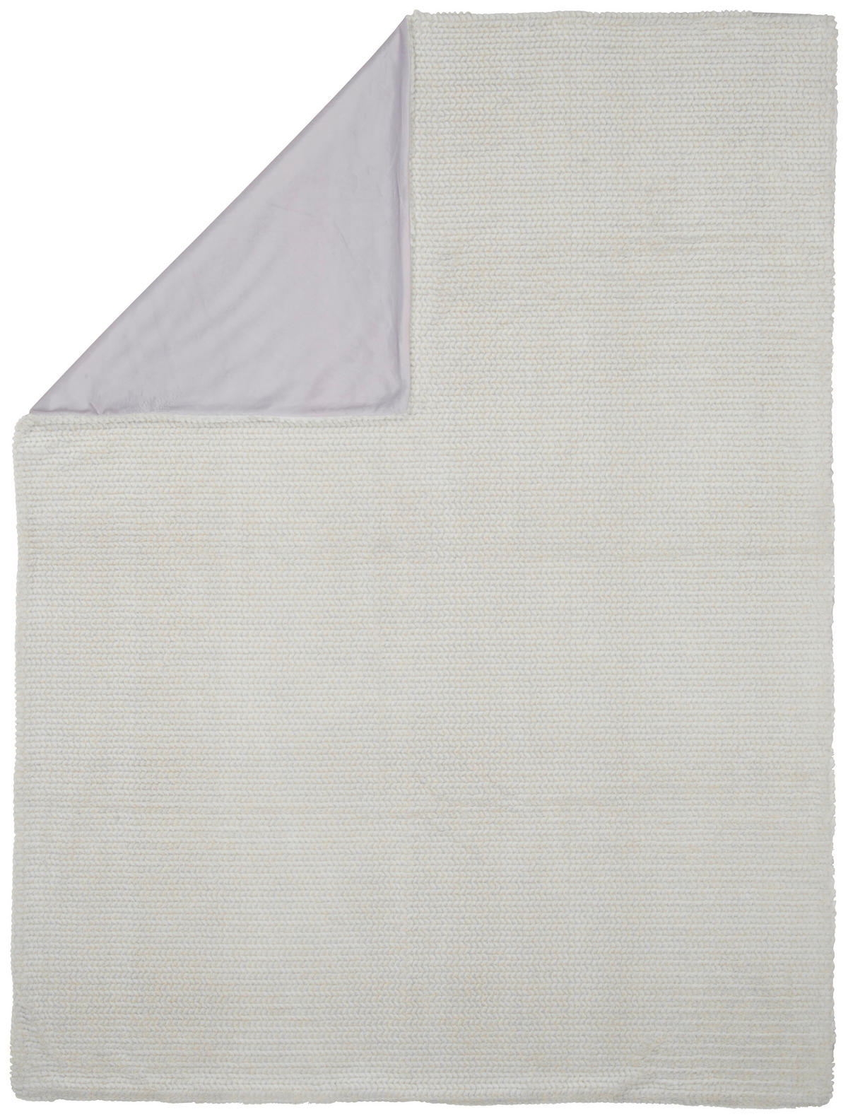 PLÉD, 150/200 cm - barvy stříbra, Basics (150/200cm) - Novel