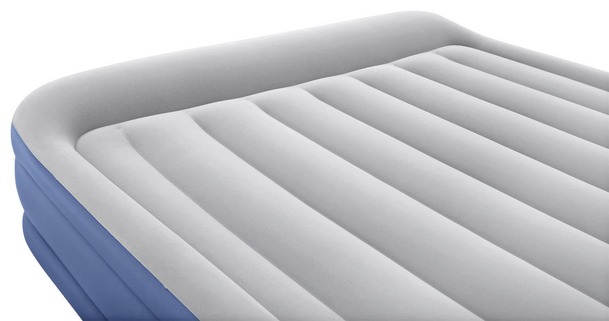 LUFTBETT TRITECH AIR 67630 Hellgrau, Dunkelblau  - Hellgrau/Dunkelblau, KONVENTIONELL, Kunststoff (203/152/46cm) - Bestway