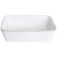 AUFLAUFFORM Keramik Feinsteinzeug  - Weiß Hochglanz, Basics, Keramik (26/19/7cm) - Costa Nova