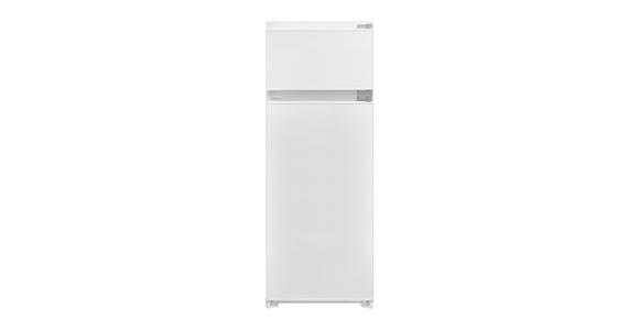 KÜCHENBLOCK 280 cm in Weiß, Eichefarben - Edelstahlfarben/Eichefarben, KONVENTIONELL, Holzwerkstoff/Metall (280cm) - Xora